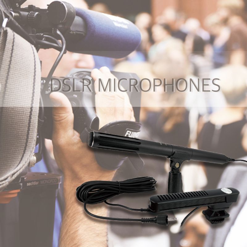 Микрофоны DSLR.